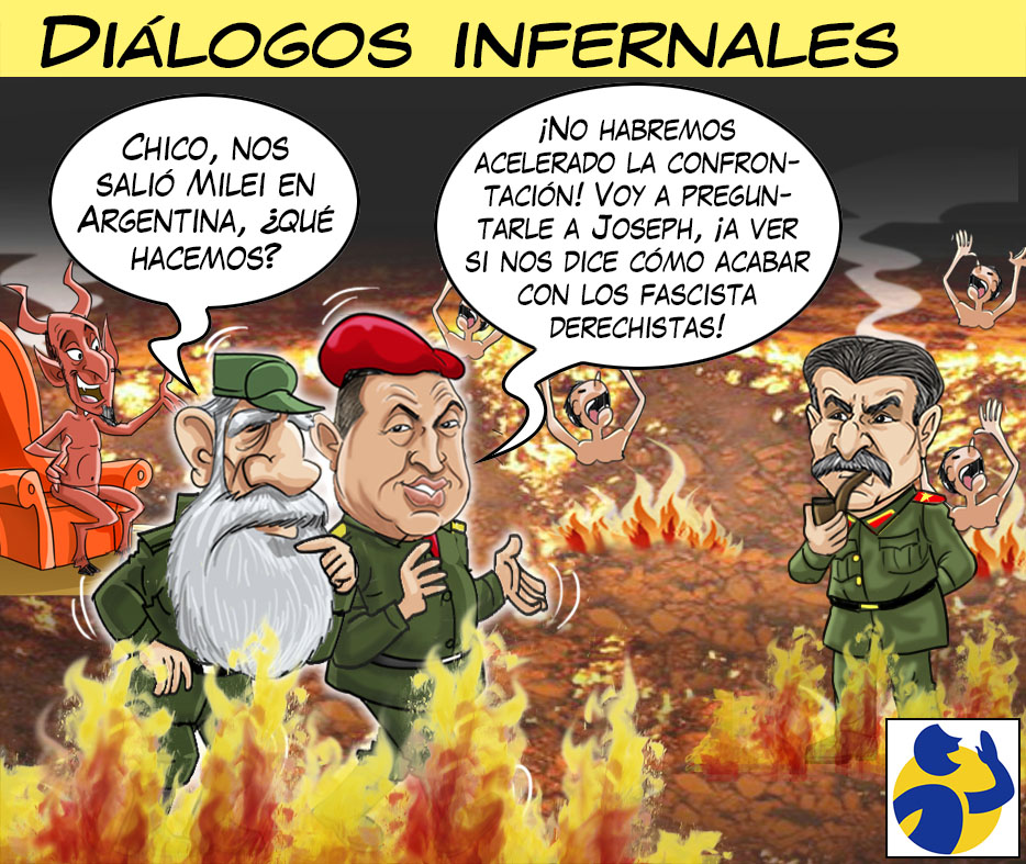 elmontonero_pe's tweet image. #CaricaturaEM #ElMontonero
#DialogosInfernales #JavierMilei #Argentina #Confrontacion #Joseph 
Para más #Editoriales | #ColumnasdeOpinión
#Caricaturas | #Entrevistas
Síguenos en:
FB: bit.ly/2s7hI97
Youtube: bit.ly/2R1CNRo
Más Artículos: bit.ly/2TkXynO