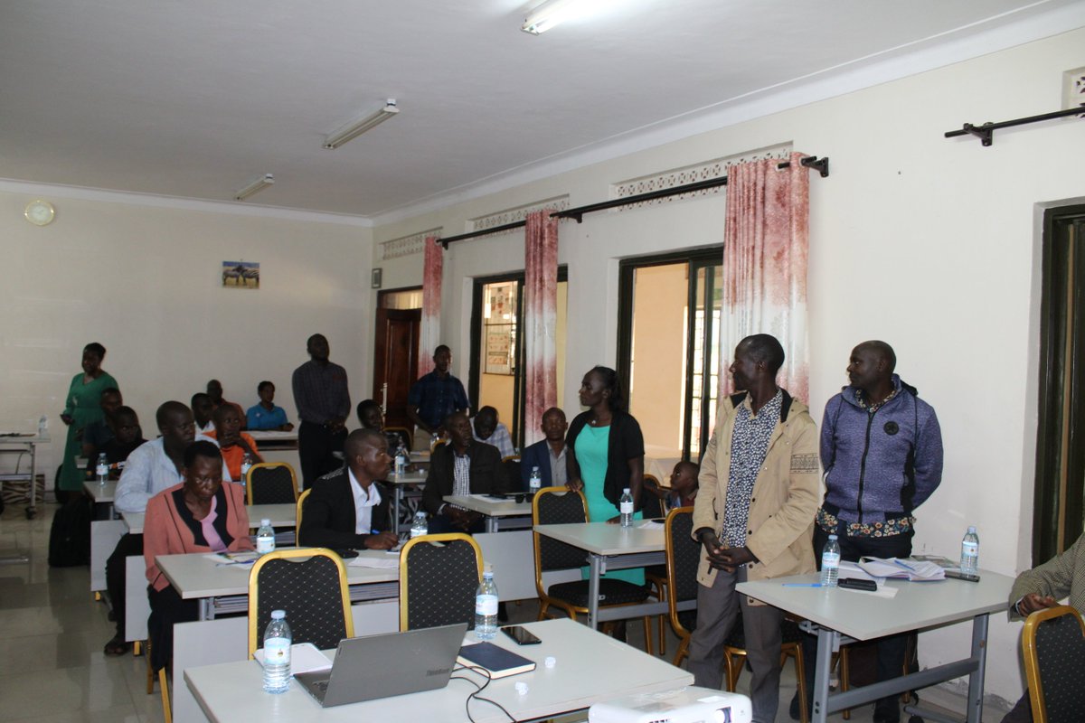 ClimateChngNarl's tweet photo. The stakeholder engagement meeting to discuss strategies for project sustainability and quality data collection @USAID @FeedtheFuture  @IITA @NaroKawanda https://t.co/eac0nM2o6C