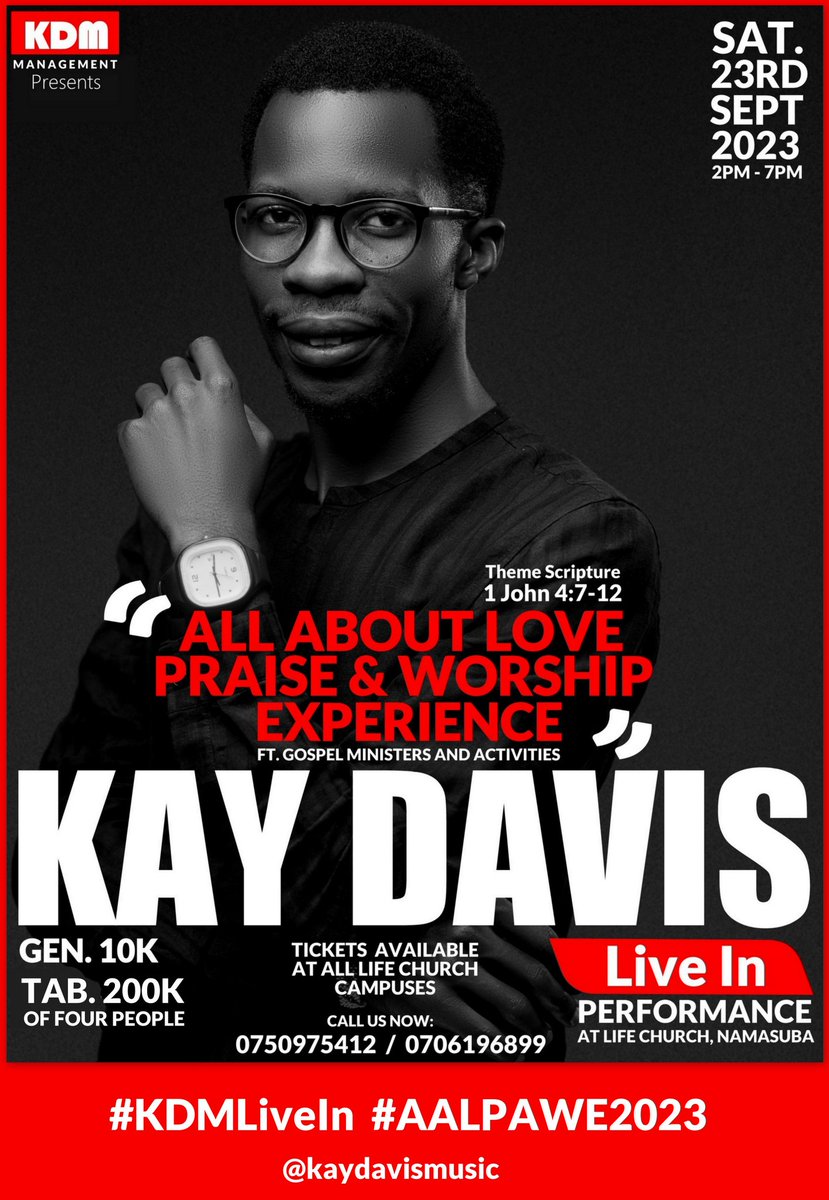 kaydavismusic's tweet photo. Always in ❤. You are invited, as i will lead us in the love God, share His love musical : gospel music for charity event.

All details on the poster.

#RoadToAALPAWE2023 #KDMLiveIn #AALPAWE2023 https://t.co/3wZi5eh7Y2