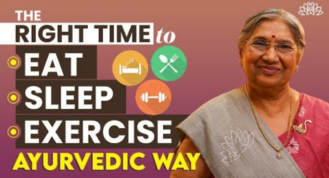Ayurvedic Best Time To Eat, Sleep & Exercise ⏰ By : Dr Hansaji Yogendra
ayurveda-by-nelly.blogspot.com/2023/08/ayurve…
#hansajiyogendra #ayurveda #hansaji #dinacharya #theyogainstitute  #ayurvedalifestyle