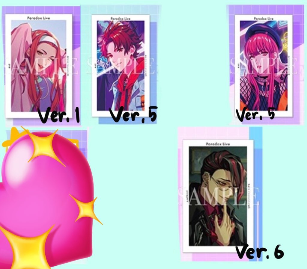 fuuka_exchange's tweet photo. Paradox Live パラライ Gプリ WILL

🤍譲￤直明、匋平、リュウ、四季
💖求￤2枚目 アレン>アン>忠成 各1⃣

上記のGプリと併せてこちらも交換先募集しております！郵送希望、上記のGプリも含めて異種交換◎です

検索からもお気軽にお待ちしております🌸ツリーの必読をお願い致します🙇🏻‍♀️ https://t.co/sauaQJOdzQ