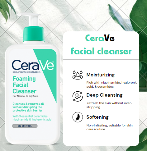 #CeraVe Foaming Facial Cleanser, is the best choice for this weather. 
It makes deep cleansing and moisturising your skin. 
<a href="/cerave/">CeraVe</a> 
#Product_description #writing
