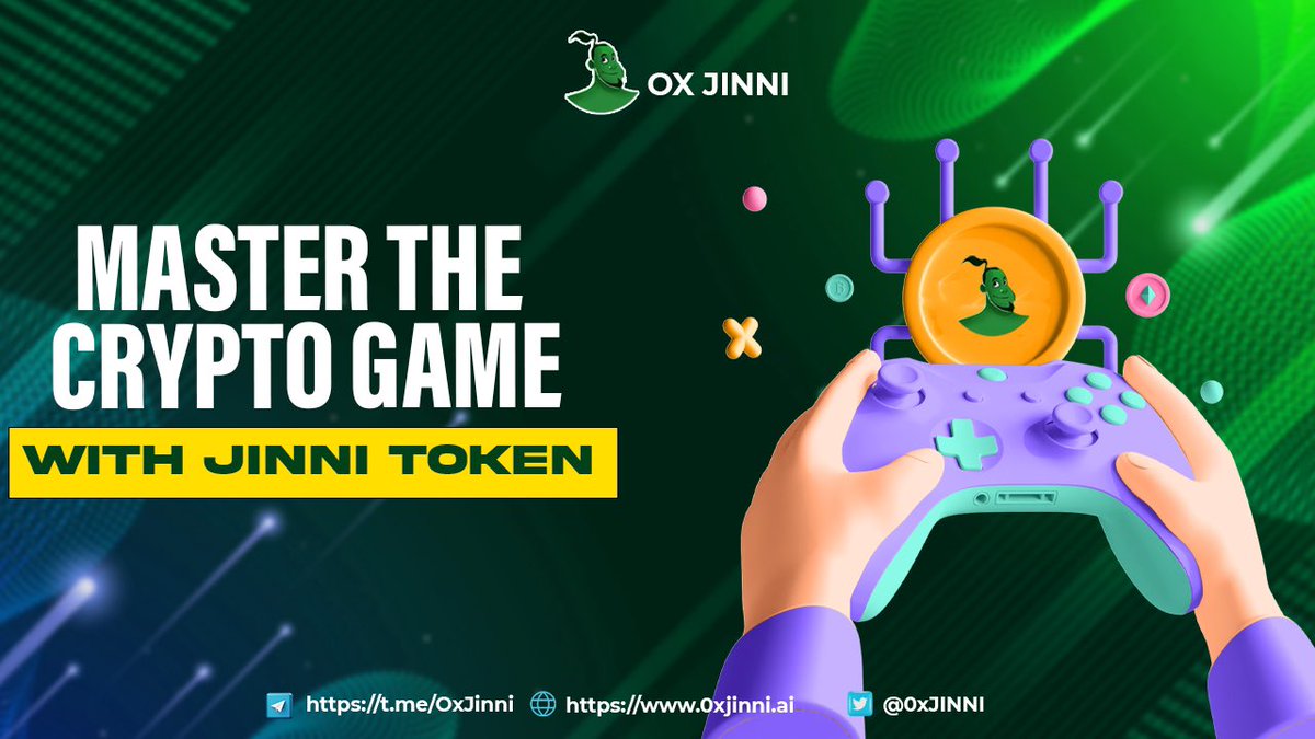 0xJINNI's tweet photo. 🏆 Master the Crypto Game with Jinni Token! 

Your AI Sensei for Smart Trading Strategies! 

🥋 Let AI Guide You to Victory! 

#JinniToken #AIRevolution #SmartInvesting #bitcoin #AI #jinni #ChatGPT #Binance #jinni #alt #trade https://t.co/f71s6cLvwa