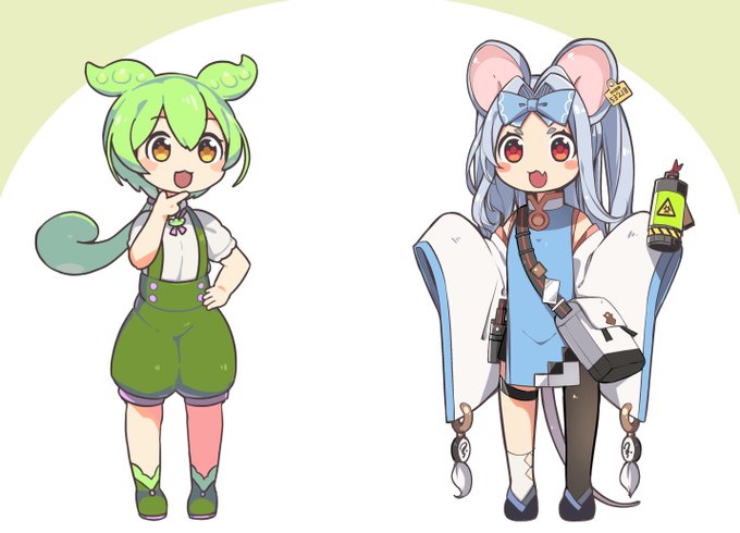 oO ((変な語尾した奴がいるのだ)) Oo

#ブルアカ #ずんだもん 