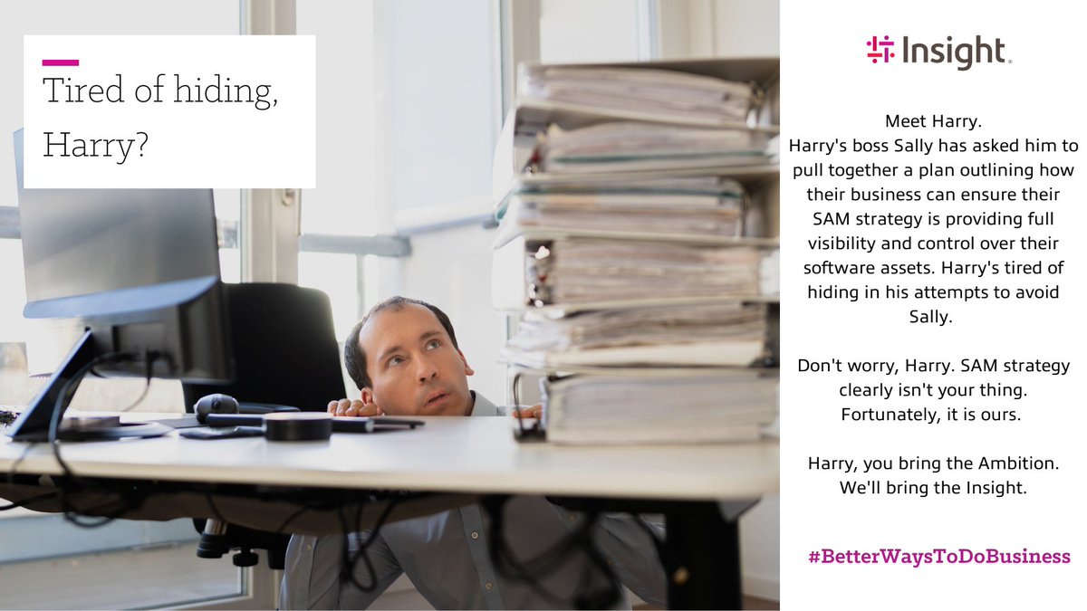 Are you trying to gain control over your SAM strategy?

You bring the Ambition. We'll bring the Insight.
ms.spr.ly/60149zBcw

#BetterWaysToDoBusiness