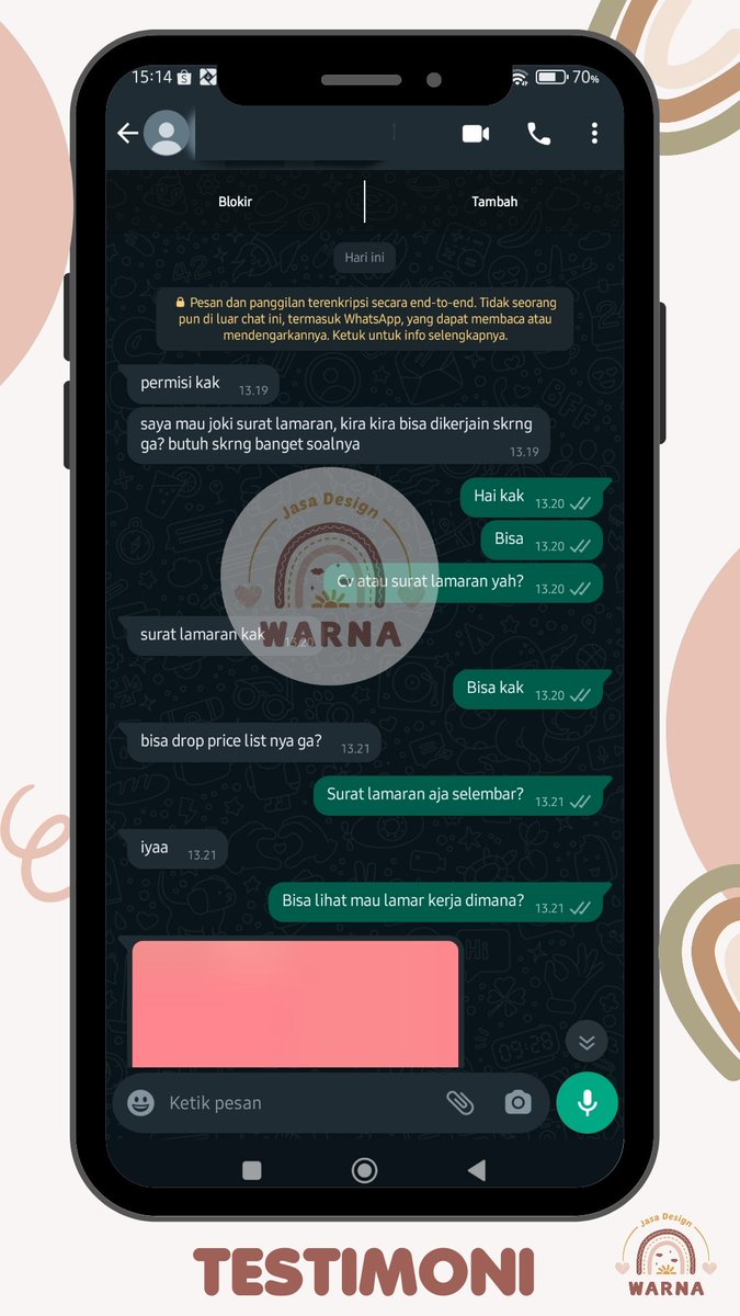 warnadesign_'s tweet image. Testimoni pembuatan surat lamaran pekerjaan in rush. Yg need bisa chat aku link di bio guys. Yukkk murah meriah cepat dan hasil memuaskan ✨🙏 #zonauang #suratlamaran #jokitigas