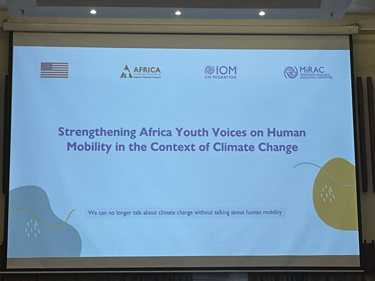 Allianc4Climate's tweet photo. Participated a workshop in Nairobi discussing human mobility in the context of Climate Change thro' strenghthening Africa Youth Voices Organized by @UNmigration.
Key legal frameworks on migration;  #GCM, #KDMEEC discussed &amp; how youth involved. 
@IOM_MECC @EnowTH #ClimateChange https://t.co/AgILZJKYRr