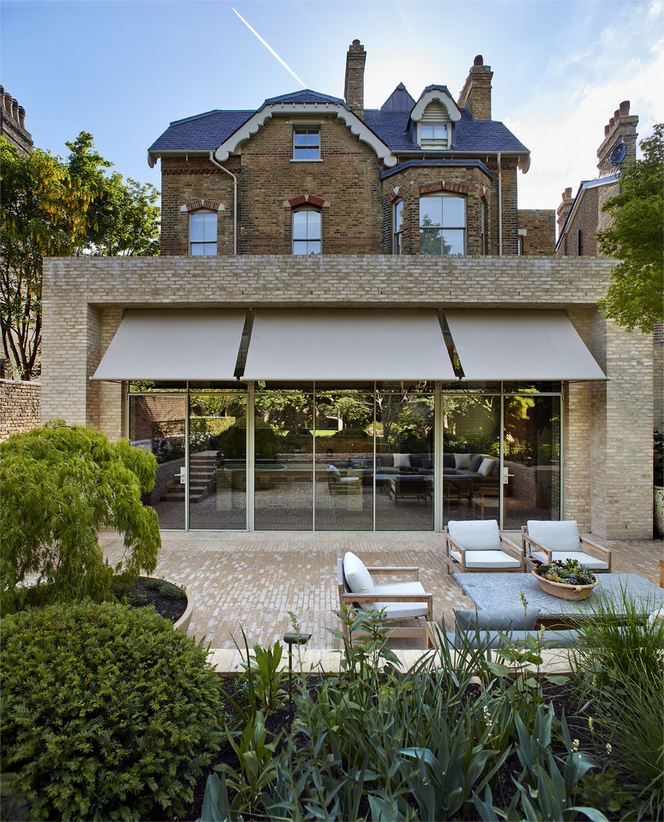 Spencer Park, Clapham Common a combination of marble, mosaics and reclaimed brick pavers.