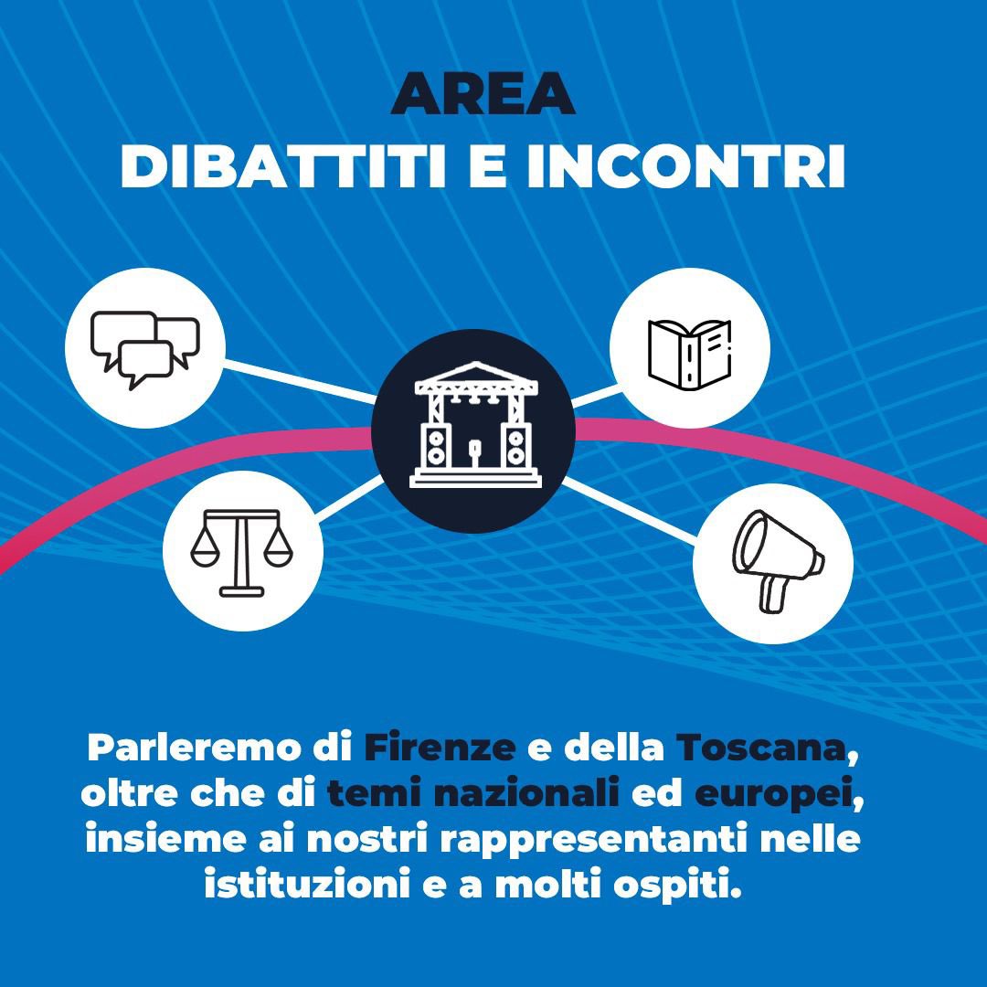 IVFirenze's tweet photo. La festa toscana di @ItaliaViva si avvicina: dal 1 al 3 settembre a #Firenze numerosi dibattiti e incontri, ma anche tavoli di lavoro, musica e intrattenimento e un’area ristorazione. Vi aspettiamo numerosi! https://t.co/YYekSbDP0n
