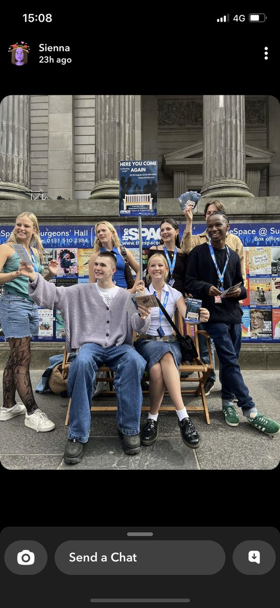 Catch us outside Surgeons Hall today!! #EdFringe2023 #edfringe23 #edfringe #castingedfringe #castingdirectors #edfringereviews #talentagents #actoragents <a href="/FringeReview/">FringeReview</a> @fringebiscuit <a href="/edfringe/">Edinburgh Festival Fringe</a> <a href="/theSpaceUK/">theSpaceUK</a>