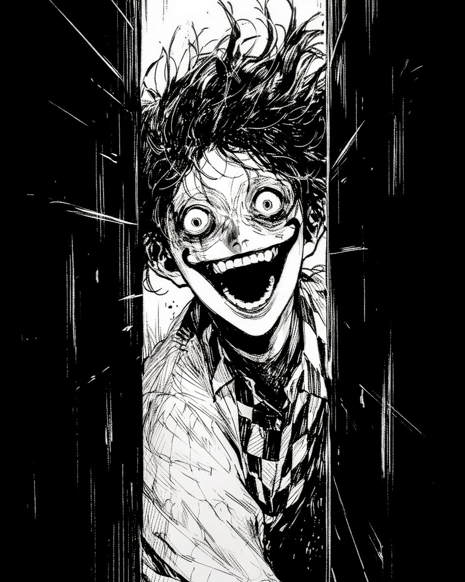 VileSpector's tweet photo. Vile Spector 30
#horror #scary #art #dark #creepypasta #goth #horrorart #darkart #paranormal #terror #october #manga #mangaart #draw #crosshatching #emo #grunge #aesthetic #emoaesthetic #emoaesthetic #darkaesthetic #darkwallpapers #mangaaesthetic #mangaart https://t.co/cyXYhZDYTw