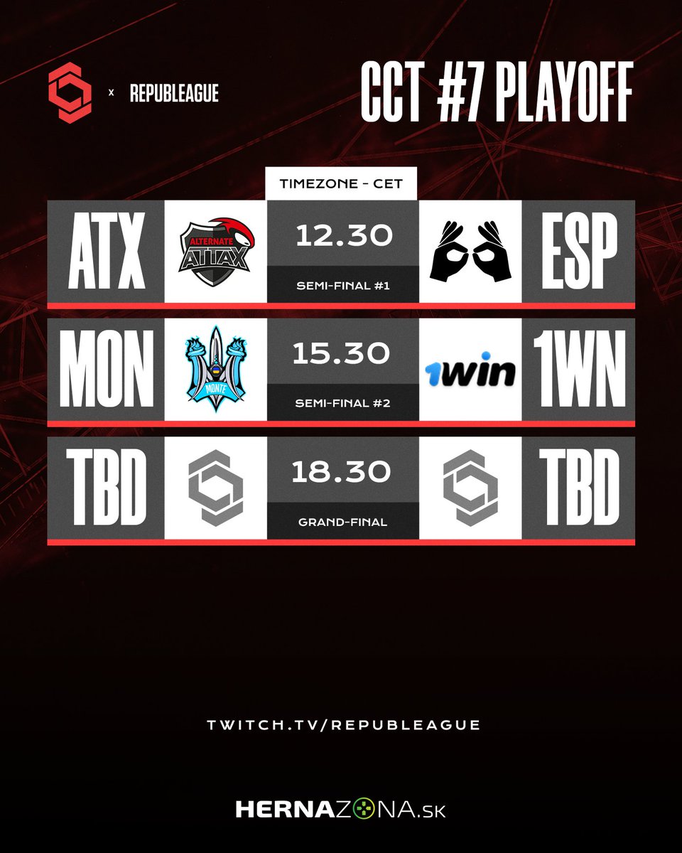 REPUBLEAGUE (@republeague) on Twitter photo This is going to be huge. Watch it. Today. 😉
▶️Twitch.tv/REPUBLEAGUE▶️
<a href="/ATNattax/">ALTERNATE aTTaX</a>
<a href="/EspionageCS2/">EspionageCS</a>
<a href="/Monte_Esports/">MONTE ESPORTS 🇺🇦</a>
<a href="/1winPro/">1win</a>
#esports #twitch #progaming #CSGO #CS2 #CCT #live #RPBLG This is going to be huge. Watch it. Today. 😉
▶️Twitch.tv/REPUBLEAGUE▶️
<a href="/ATNattax/">ALTERNATE aTTaX</a>
<a href="/EspionageCS2/">EspionageCS</a>
<a href="/Monte_Esports/">MONTE ESPORTS 🇺🇦</a>
<a href="/1winPro/">1win</a>
#esports #twitch #progaming #CSGO #CS2 #CCT #live #RPBLG
