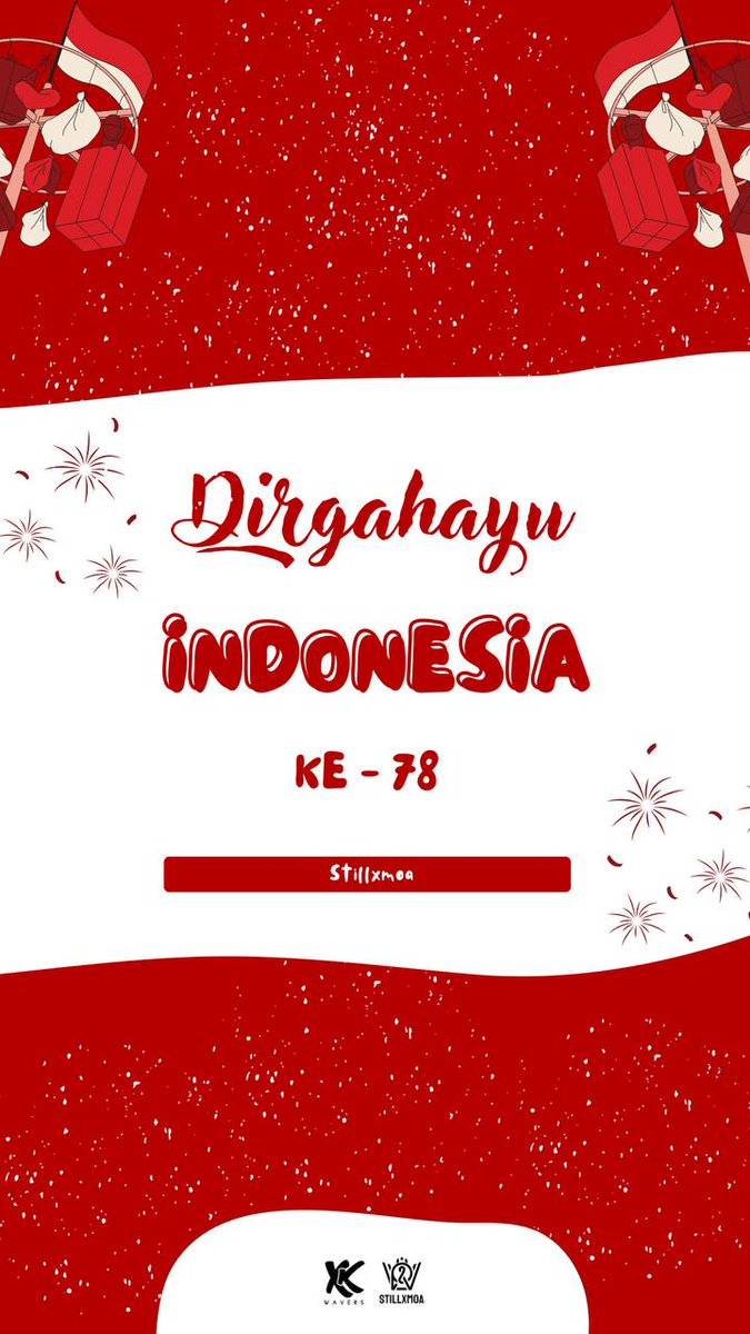 stillxmoa's tweet photo. ๐ฎ๐ฉ Dirgahayu Republik Indonesia 78 ๐ฎ๐ฉ
#HUT78RI #HUTRI2023 #IndonesiaTerusMelaju #Indonesia #RI78 https://t.co/7qExuFytB3