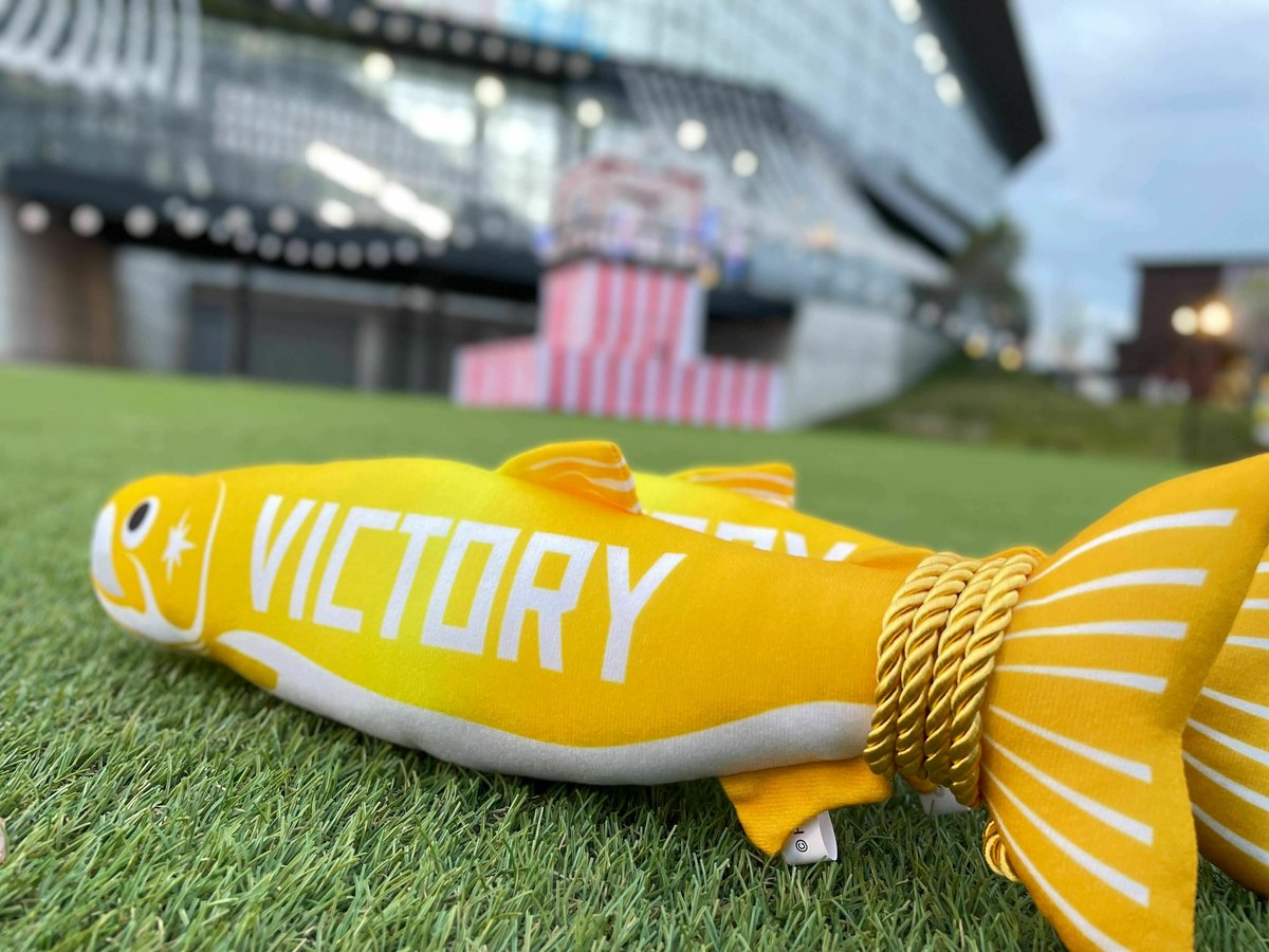 【入手困難】VICTORY しゃけまるFIGHTERS 応援グッズ ✨✨✨✨✨✨✨ VICTORYしゃけまる ✨✨✨✨✨✨✨ ホーム試合で