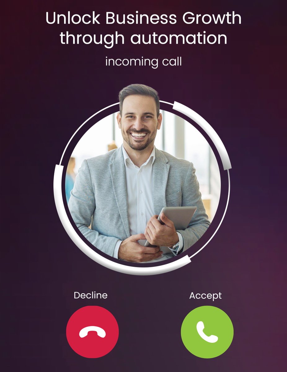 Whether you Accept or Decline your 'Business Growth' call, the choice is yours...

Interested? Talk to Expert: bit.ly/TalktoExpert_T…

#techjockey #automation #software #trustedsoftware #onlinesoftwarestore #softwaremarketplace #businessowners #expertconsultation #buyonthego
