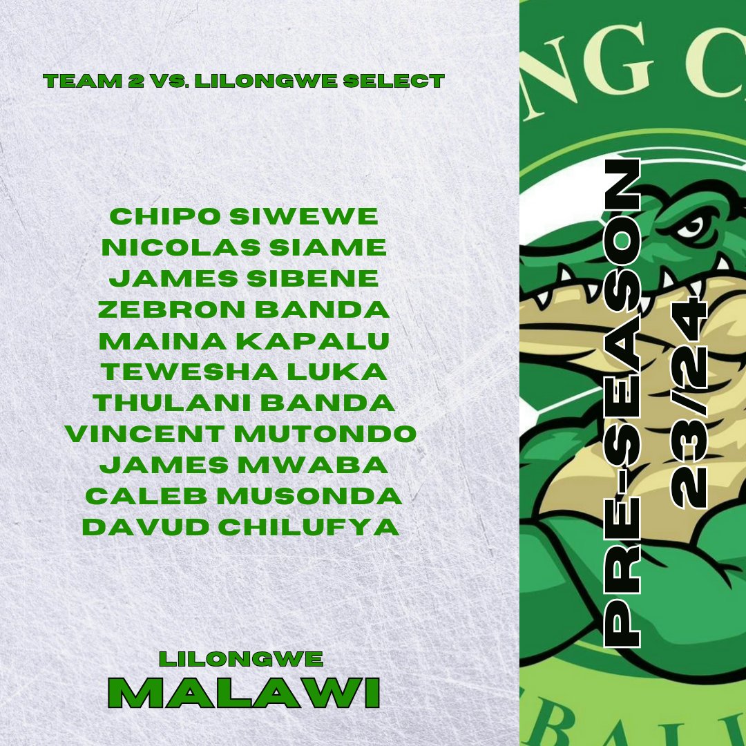 YoungCrocsFC's tweet photo. Today's Lineups!

#YoungCrocsFC🐊 https://t.co/wQ7bmY8T2a
