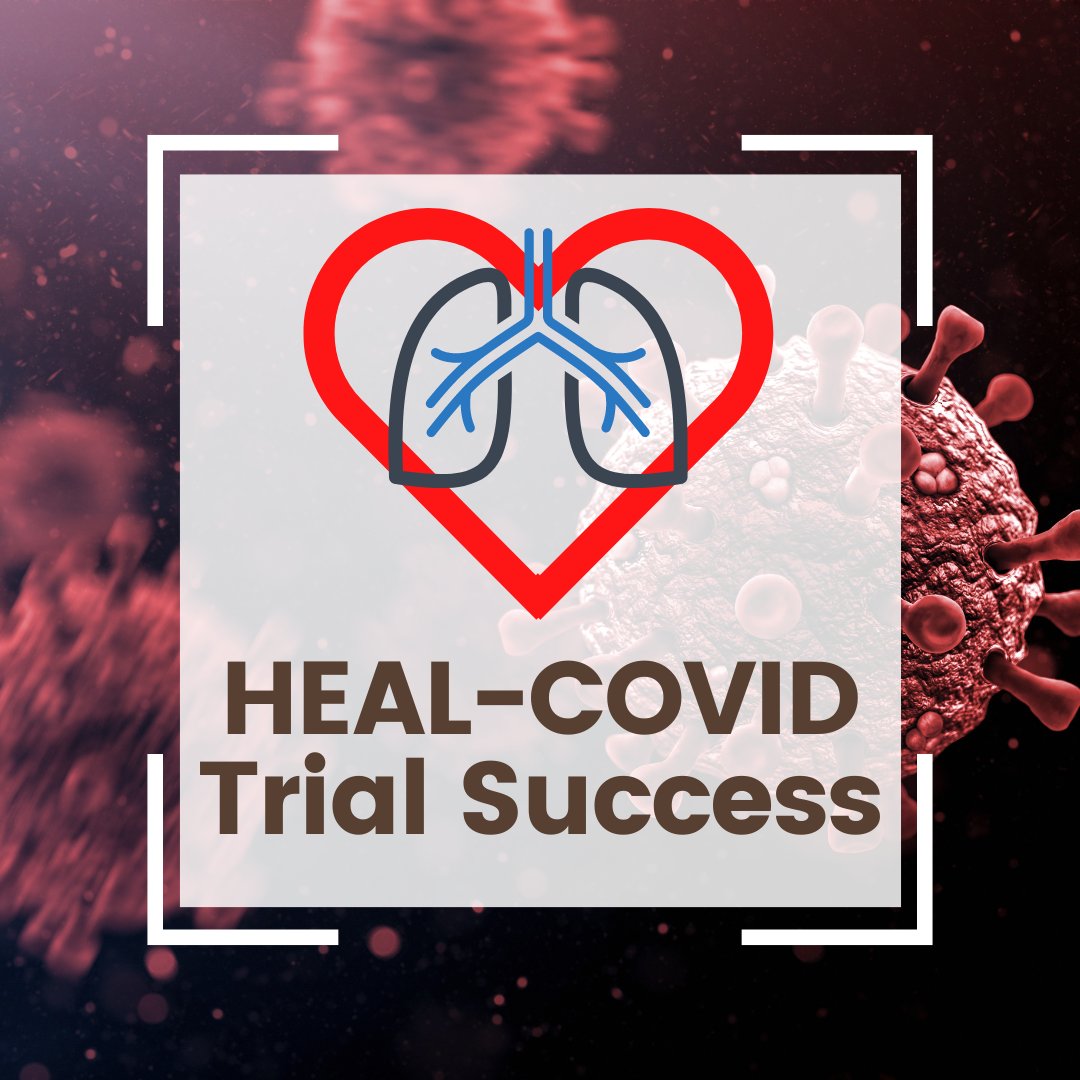 Northern Ireland contributed 55 patients for HEAL-COVID out of total 1,245 recruited in UK.

Professor Danny McAuley said: “We are hugely grateful to all the patients who have participated in the trial locally as well as nationally.”

Read about the trial: bit.ly/3P03Qcm