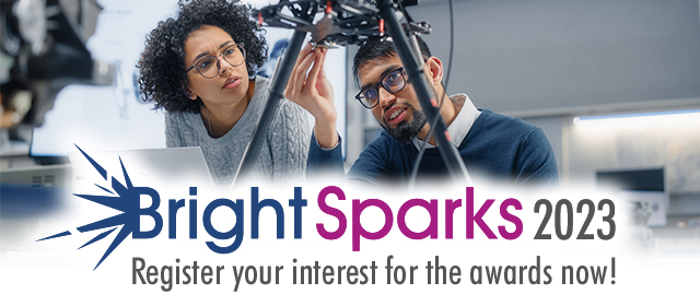 Calling all UKESF scholars...past and present! You can now apply for the BrightSparks 2023 awards. <a href="/ElectronicsNews/">Electronics Weekly</a> BrightSparks is looking for Electronics engineers or students – aged 30 or under. Find out how to apply for the awards here bit.ly/3QjIt6y