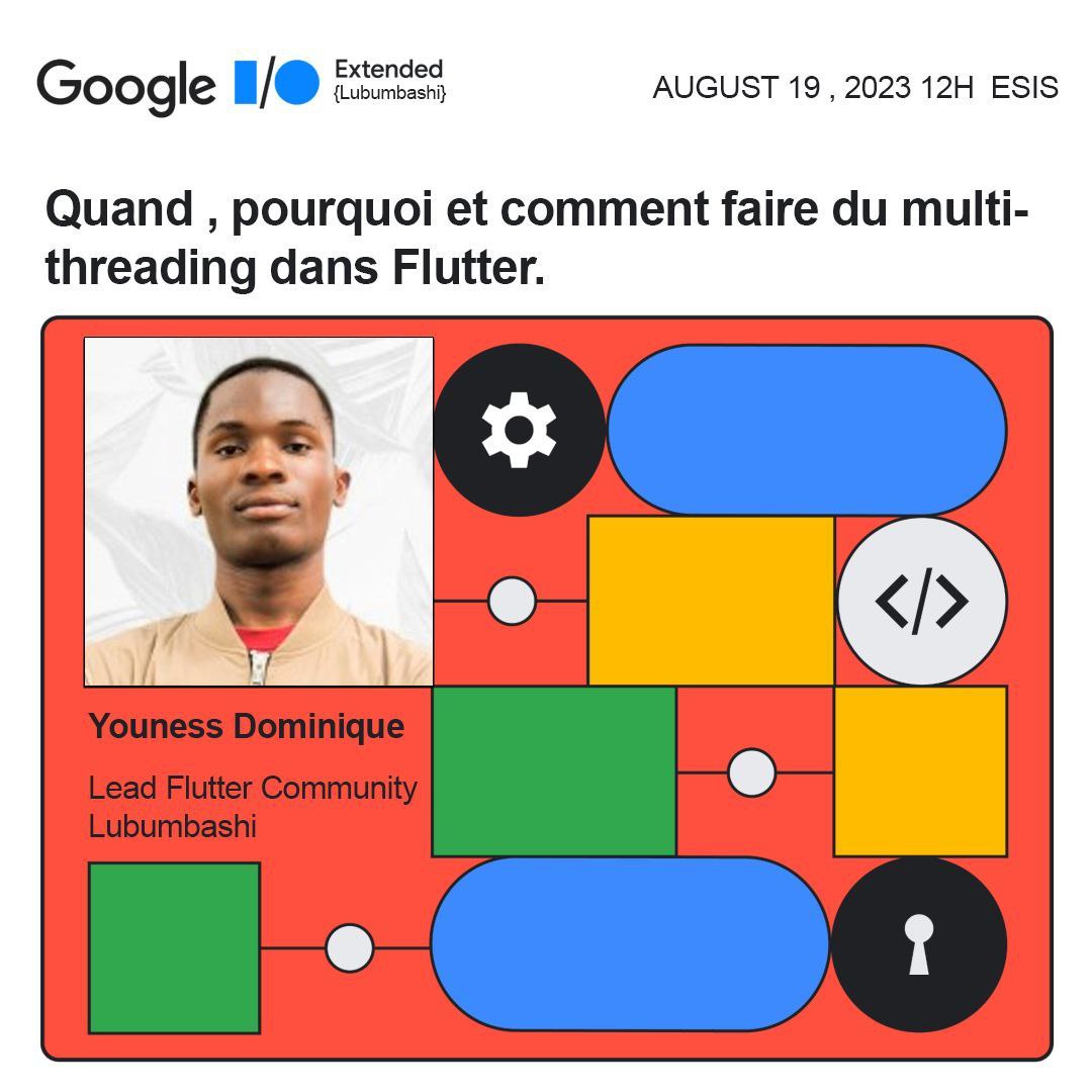 ourworldtkpl's tweet photo. 📢 Nous sommes ravis d’annoncer que notre Senior Brand Manager et Developpeur @younessdomi  sera un conférencier lors du prochain événement Google I/O Extended Lubumbashi organisé par @gdg_lubumbashi. https://t.co/4PrLV8MH7v