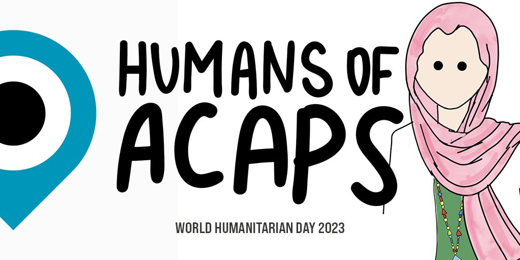ACAPSproject's tweet photo. #WorldHumanitarianDay Today, in our #HumansofACAPS series, we introduce Amal —  information analyst. 

A Thread. https://t.co/jcBJ0NduJ1