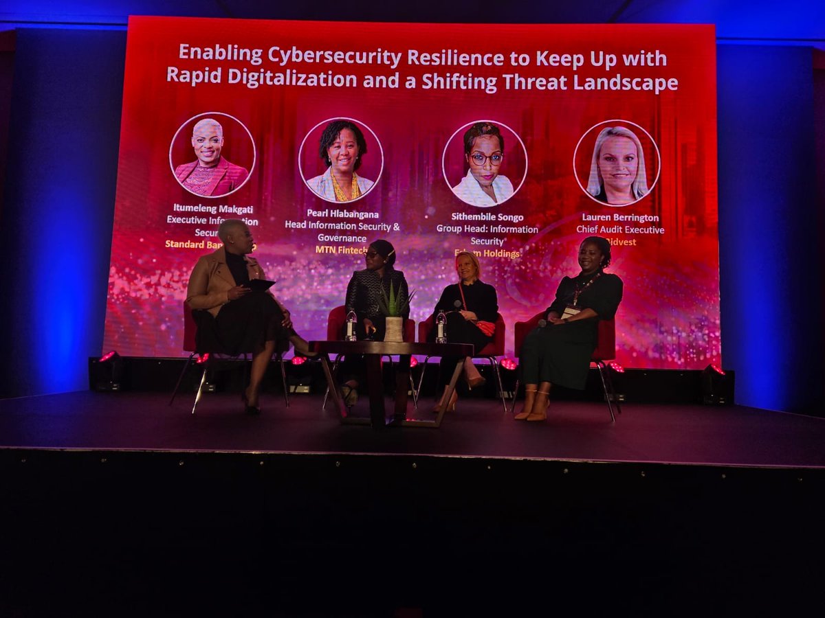 idcmetaevents's tweet image. In honor of South Africa&apos;s Women&apos;s Month, pioneering thought leaders women are now on stage at the IDC Security Roadshow to discuss the theme &apos;Enabling Cybersecurity Resilience to Keep Up with Rapid Digitalization and a Shifting Threat Landscape&apos;.
 
#IDCITSECURITY @IDCMEA