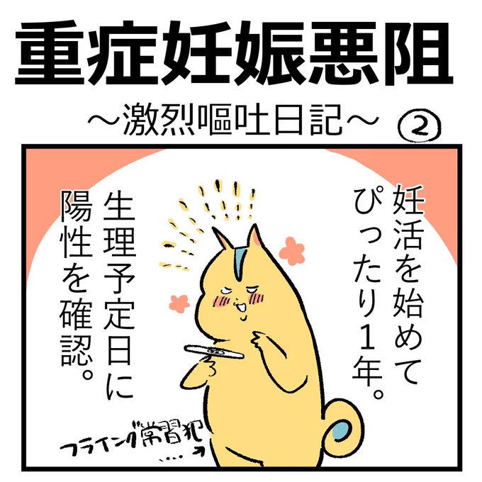 重症妊娠悪阻日記【第2話】
#漫画が読めるハッシュタグ #つわり #日記 #重症妊娠悪阻 