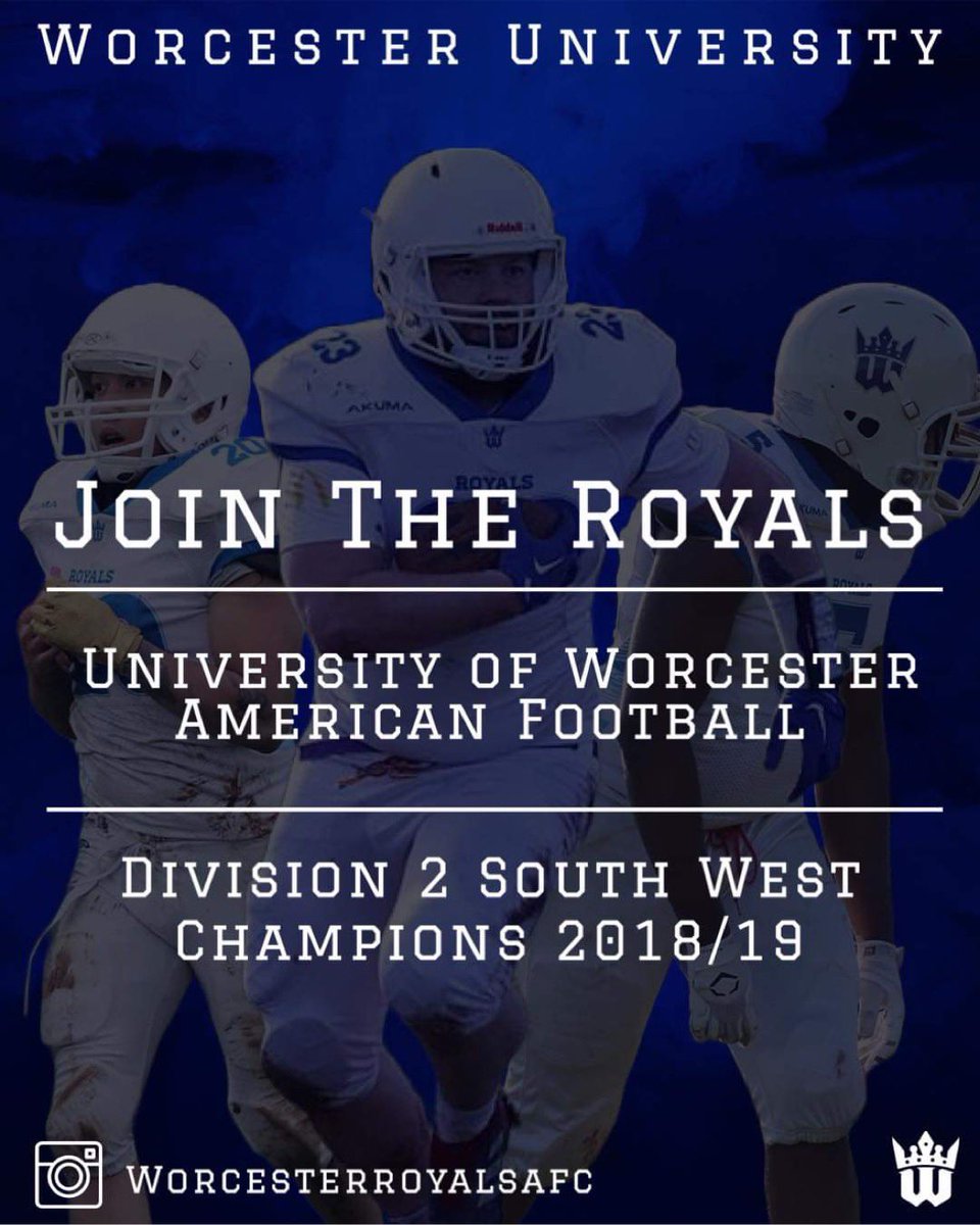 Worcester Royals American Football tweet media