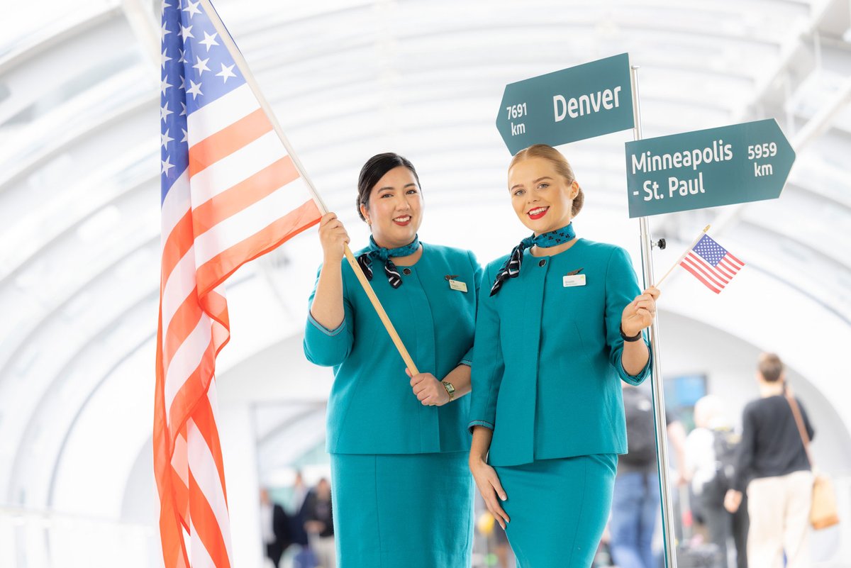 Aer Lingus to launch Dublin to Minneapolis-St. Paul &amp; Denver flights in summer 2024. bit.ly/3E0VKtB