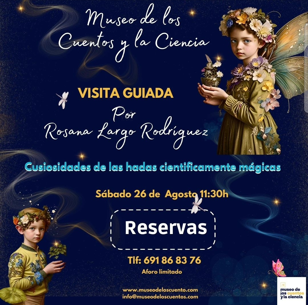 Turismo Palencia CyL (@turismopalencia) on Twitter photo En Paredes de Nava encontramos un museo mágico dedicado a los #cuentos y la #ciencia y una visita muy especial con su creadora Rosana Largo que será para el día 26 de agosto. Apunta la cita en tu agenda!
#ParedesDeNava #Palencia #museos
<a href="/CyLesVida/">Turismo Castilla y León</a>
<a href="/MuseodeCuentos/">Museo de los Cuentos y la Ciencia</a> En Paredes de Nava encontramos un museo mágico dedicado a los #cuentos y la #ciencia y una visita muy especial con su creadora Rosana Largo que será para el día 26 de agosto. Apunta la cita en tu agenda!
#ParedesDeNava #Palencia #museos
<a href="/CyLesVida/">Turismo Castilla y León</a>
<a href="/MuseodeCuentos/">Museo de los Cuentos y la Ciencia</a>