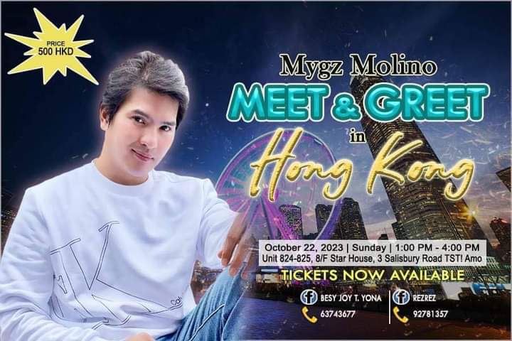 h.k 🇭🇰KITA KITS PO TAYO ON OCT. 22,2023 | 1:00PM - 4:00 PM | SUNDAY  AT UNIT 824-825, 8/F STAR HOUSE, 3 SALISBURY ROAD TST! AMO
TICKETS NOW AVAILABLE
PLEASE CONTACT👇
FB: MS. BESSY JOY T. YONA / 📞63743677
FB: MS. REZ REZ / 📞92781357

KAYA NAMAN INGAT, GOD BLESS ANDDD BABYE😊