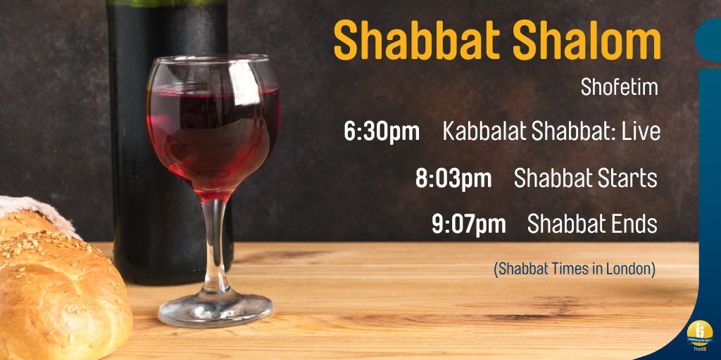 Shabbat Shalom! Join us tonight at 6:30pm as we prepare to welcome in Shabbat with Rabbi Zvi Portnoy! Watch it live here: theus.tv/kabbalat-shabb…