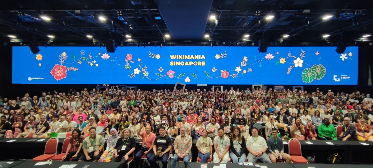 Great place.
Great people.
Great mission.
#Wikimania2023