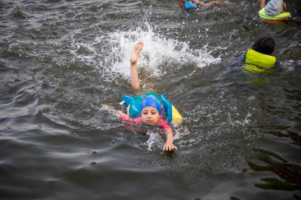 In order to boost the interest of youth towards the swimming in Kashmir, the tourism department has organised free swimming classes at Nigeen Water Sports Club
Photographs by <a href="/umeerasif/">Umer Asif</a> for The Kashmir Walla