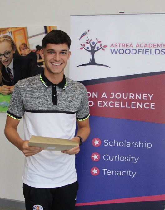 AAWoodfields's tweet photo. Delighted to celebrate stunning results with our Y13. 68% got the top grades and all passed and are able to take up their offers at university. Rapid school improvement in action. Well done and please stay in touch! Class of 2023! https://t.co/WdnwYiQjs3