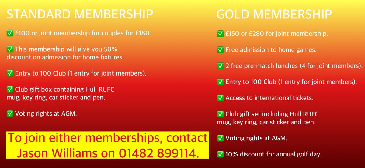1️⃣6️⃣ We start our new season in 1️⃣6️⃣ days time.

🏉 We have 1️⃣6️⃣ Yorkshire derbies to look forward, 8️⃣ of which will be at our Chants Ave home. 

✍️  Sign up for our new membership schemes 👉 bit.ly/3qDycI0

#HullRUFC #HullRugbyUnion <a href="/BealHomes/">Beal Homes</a> #Nat2North