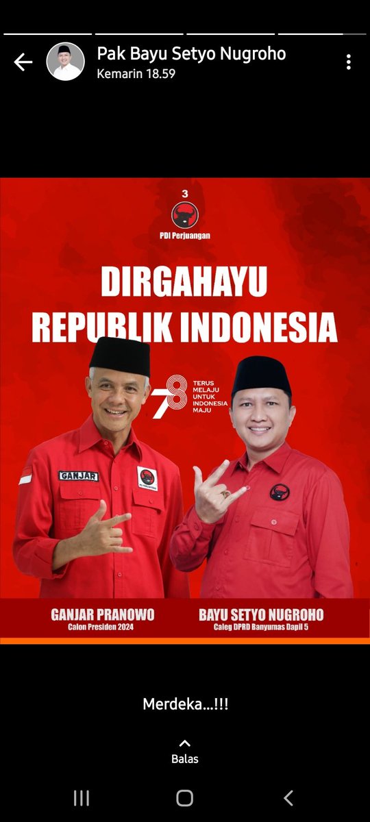 Menuju Indonesia yg lebih maju, amin amin