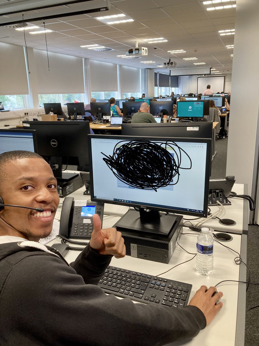 Lovely to see our SU President on the Clearing Lines.