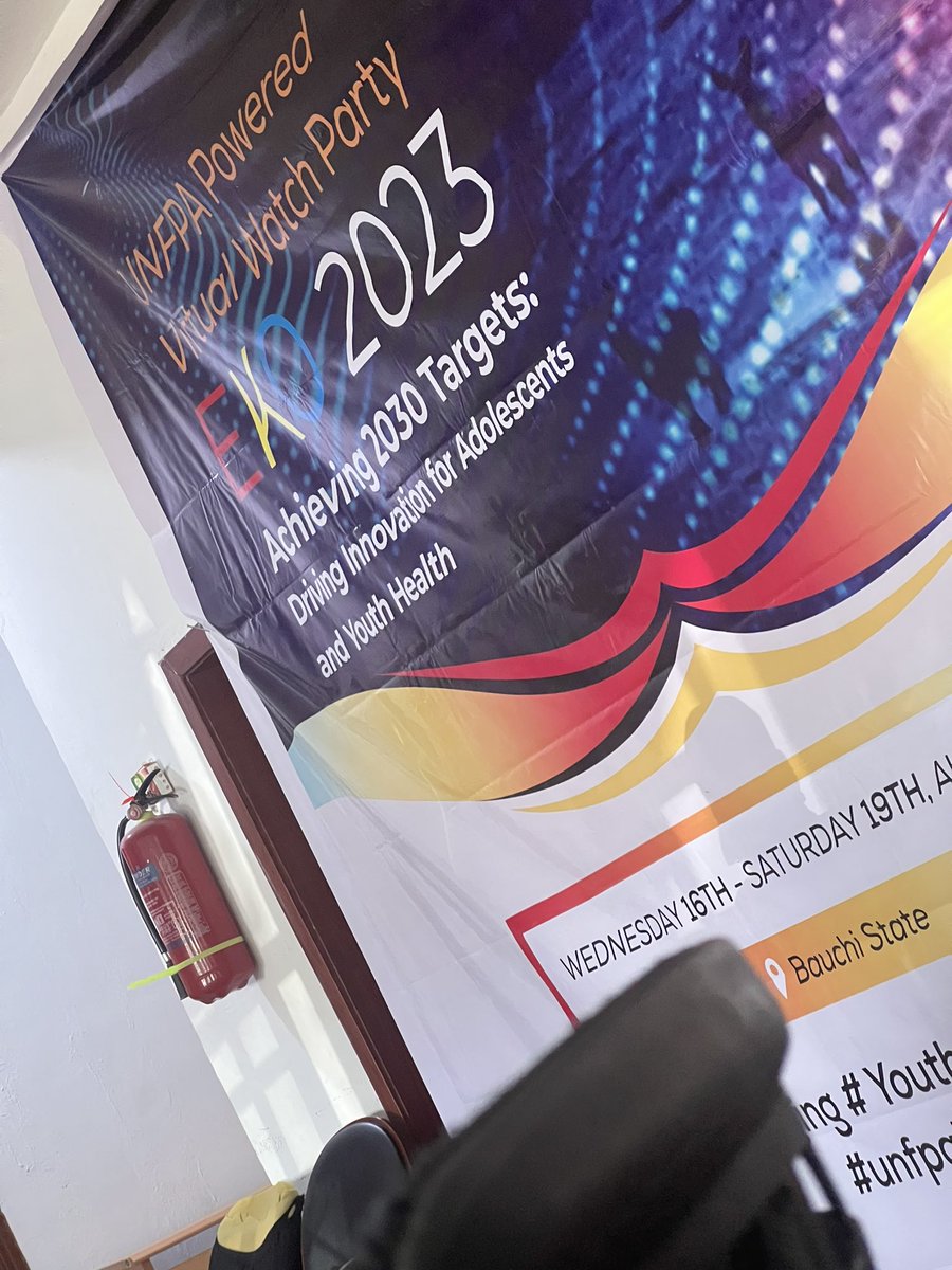 Angokhadijah1's tweet photo. BAUCHI WATCH PARTY 
DAY 2
@UNFPANigeria 
@sayphinng 
#EKO2023
#SAYPHIN 
#YouthEmpowerment
#unfpanigeria https://t.co/5JDRcnlOdc
