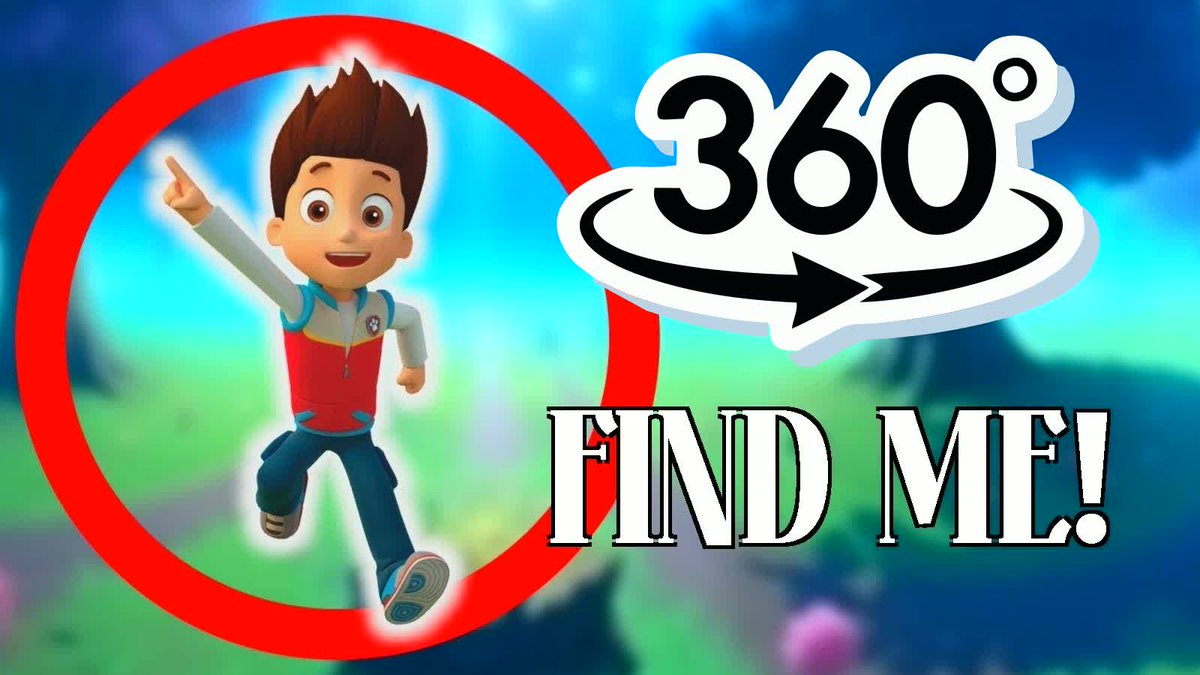 GrinchYoutube's tweet photo. https://t.co/IIhwrTs4m3

Join us for the hide and seek challenge as you search for Ryder from PAW Patrol in this immersive VR 360° 4K video! Can you find Ryder taking on the ultimate challenge? #Ryder #PAWPatrol #VR360 #4KVideo #HideandSeek #FindingChallenge https://t.co/iFvxCNAa0h