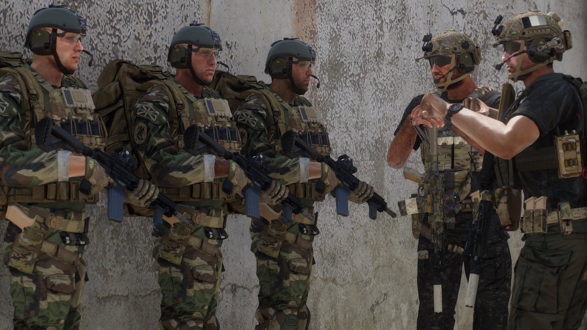 heraclesmilsim's tweet photo. Formation Technique de Spécialité SAS, un cursus long mais obligatoire pour les jeunes stagiaires.

https://t.co/nTCfPbQJY8
@ArmaPlatform
#Arma3 #CTLO #Milsim #RealismUnit #SAS #ChutOps #France #1erRPIMa https://t.co/Kw2VG2LgXF