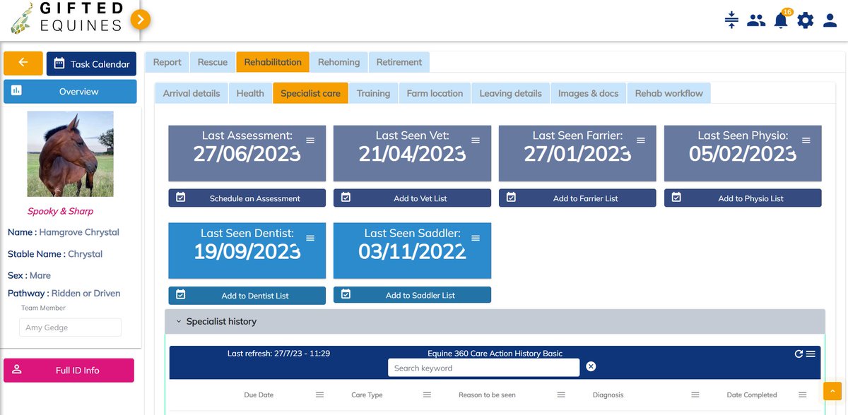 GiftedEquines's tweet image. Ready to get rid of paperwork and outdated systems for a solution that adapts and grows with you? Our agile cloud platform revolutionises how Equine Charities capture and manage data. Embrace efficiency, transparency, and impact on any device with #GiftedEquines #equinewelfare