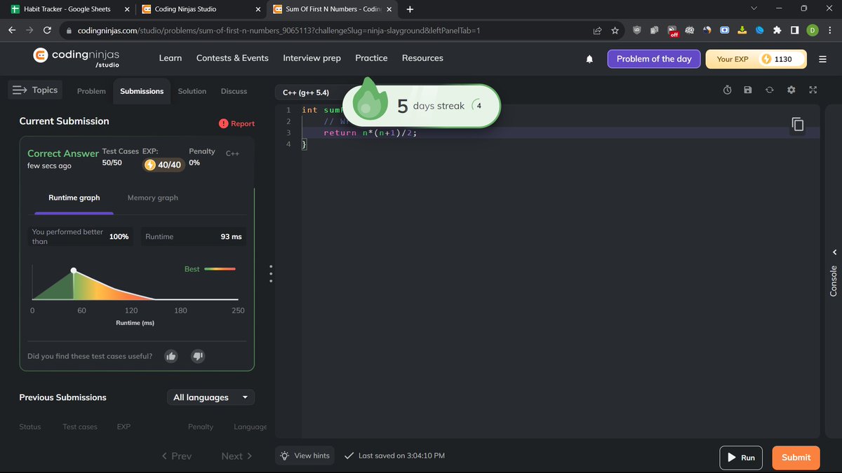 deepakkumar2O's tweet image. Day 5 of 21 Day Challenge , A Coding Ninjas x Slay Coffee initiative keeping the fire 🔥📷 till the end....   #NinjaSlayground #CodingNinjasStudio
@DrinkSlayCoffee
#Coding #programmer #CodingJourney #ChallengeCup #programming #today #programmer #DevCommunity #code #developer
