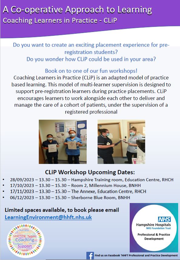 HHFT Professional and Practice Development tweet media