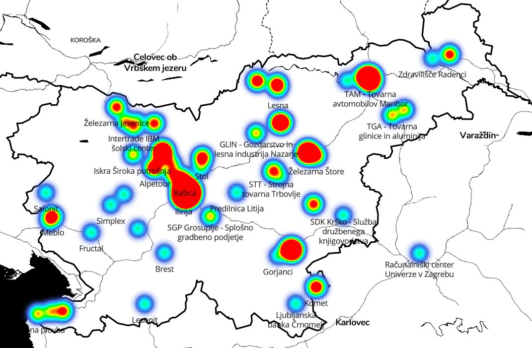 muzej's tweet image. 👉👉 Na evidenca.muzej.si smo objavili zgodovinski pregled 🖥 (pra)računalnikov v ⛰ Sloveniji vse od leta 1946 dalje, evidenco z njimi povezanih pomembnih oseb 📃 ter interaktivni zemljevid 🗺. Hvala vsem donatorjem, ki so podprli projekt! 🥰