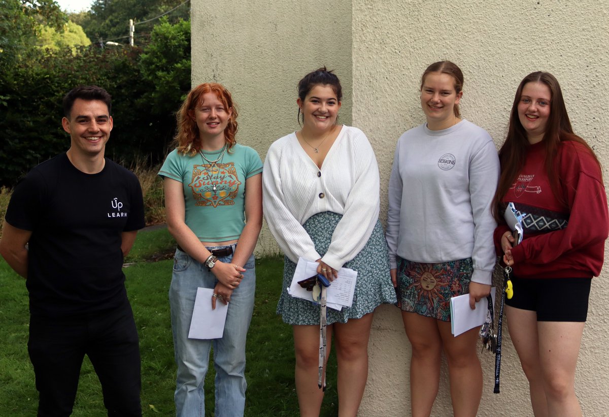LauncestonCol's tweet photo. Proud students, parents and staff at Launceston College are celebrating after receiving their outstanding A Level grades! https://t.co/JY1WikZPJQ