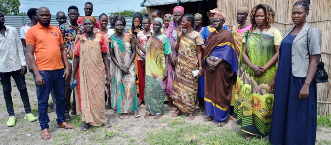 sswoco's tweet image. #WOCO team training community on Gender and disability inclusion.