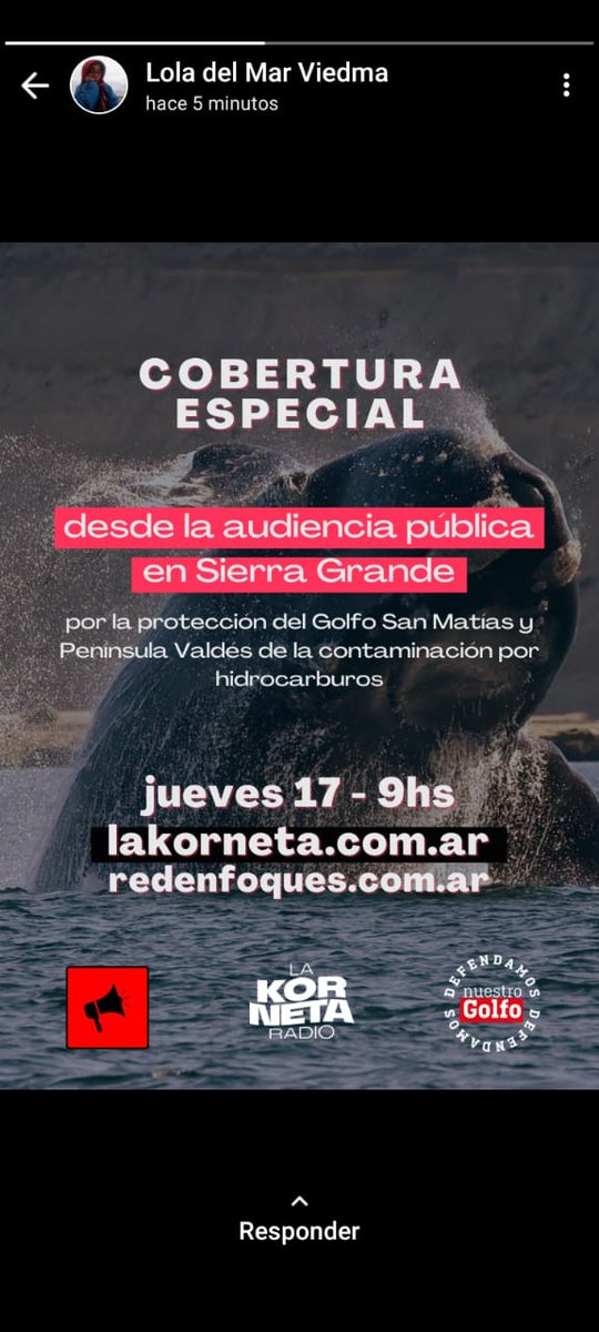 marlibredepetro's tweet photo. Hoy!!! Defendiendo el #GolfoSanMatias #GolfoAzulparaSiempre #SalvemosNuestrosGolfos
#RedDeComunidadesCosteras https://t.co/pkFpH2rhSV