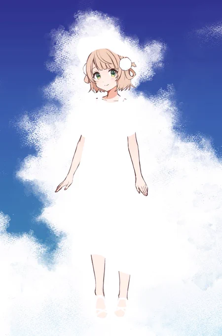 #しぐれういサマー2023 夏なので白ワンピ! 