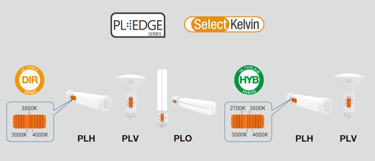 GClightingLED's tweet photo. CCT Select DIRect and HYBrid PL Lamps, Coming Soon!

GREEN CREATIVE offers the most comprehensive range of PL lamps for compact fluorescent replacement projects. 

Learn more about our PL lamps range:
https://t.co/oPNOoyFGDt

#ledlighting #ledbulbs #fluorescent #retrofitting https://t.co/6Mcsuhf9Up