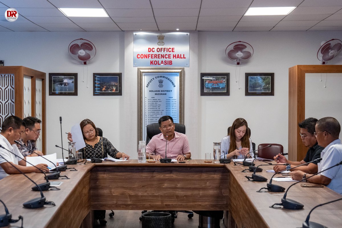DEO_Kolasib's tweet photo. Meeting on Media Certificate and Monitoring Committee (MCMC) in connection with the forthcoming General Election to MLA,2023 #ECI #NoVoterTobeleftBehind #iVote4Sure #GoVote https://t.co/s4mzaAncwm